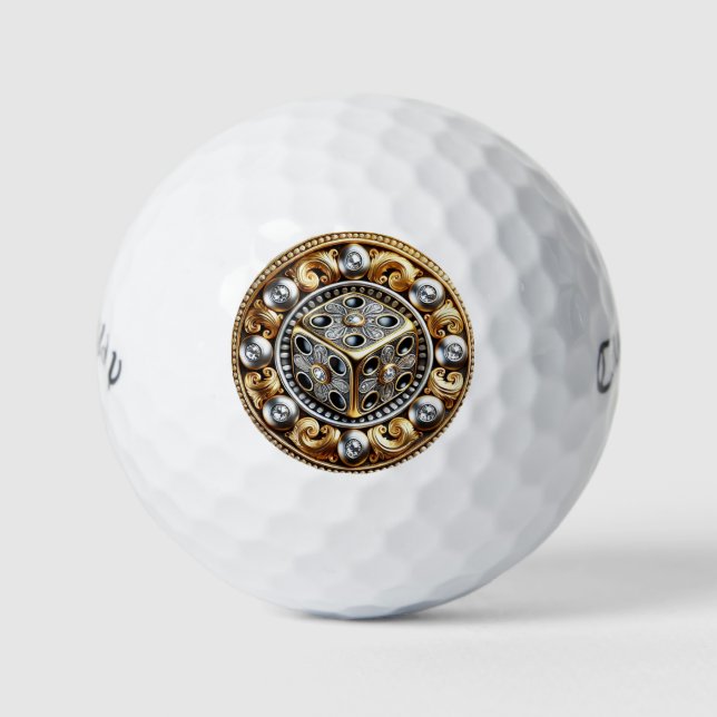Balles De Golf Lucky Dice Callaway Warbird Golf Ball (Devant)