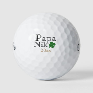 Balles De Golf Lucky quatre feuilles trocs personnalisé
