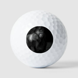 Balles De Golf Lumière sur la force – Gorille dos argenté