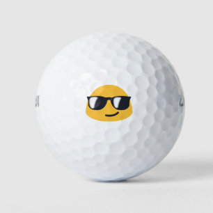 Balles De Golf Lunettes de soleil Emoji