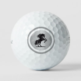 Balles De Golf Luxe Silver Horseback Golf Balls