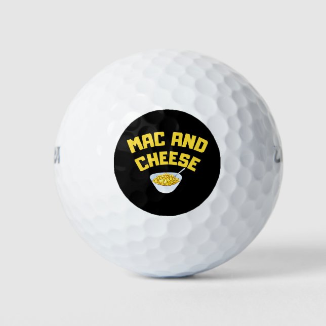 Balles De Golf Mac Et Fromage| Macaroni Et Fromage (Devant)