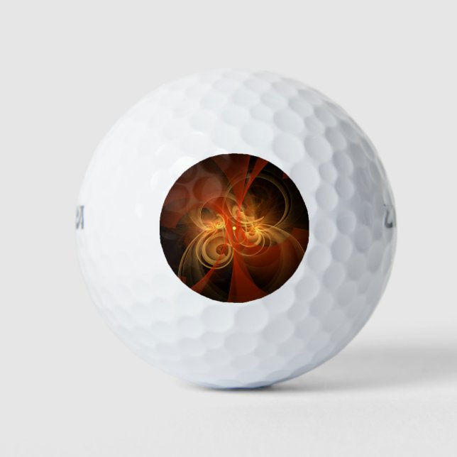 Balles De Golf Magie du matin Art Abstrait (Devant)