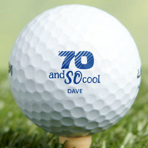Balles De Golf Magnifique 70e anniversaire grand-père - Cool cade