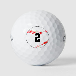 Balles De Golf Maillot de baseball personnalisé Numéro/Lettre Spo