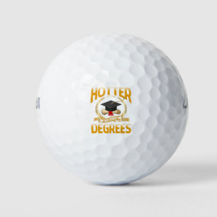 Balles De Golf Maintenant Plus Chaud De Deux Degrés Bachelier Maî
