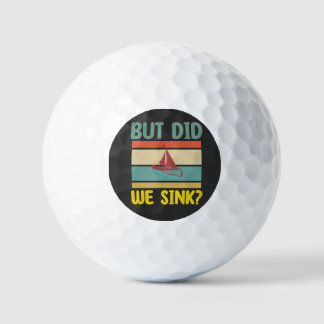 BALLES DE GOLF MAIS SOMMES-NOUS COULÉS, CROISIÈRE