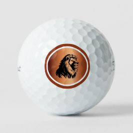 Balles De Golf Majestic Lion Copper Golf Ball