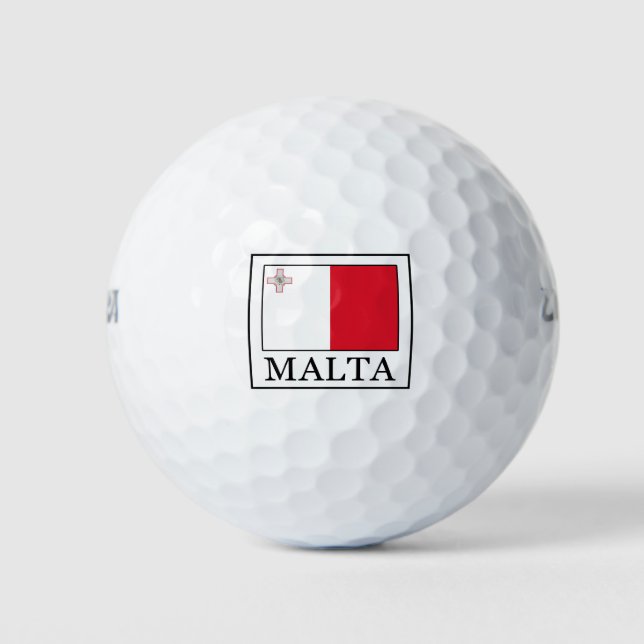 Balles De Golf Malte (Devant)