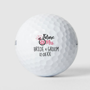 Balles De Golf Mariée & Marié Cadeaux de Fête de Mariage Ballons 