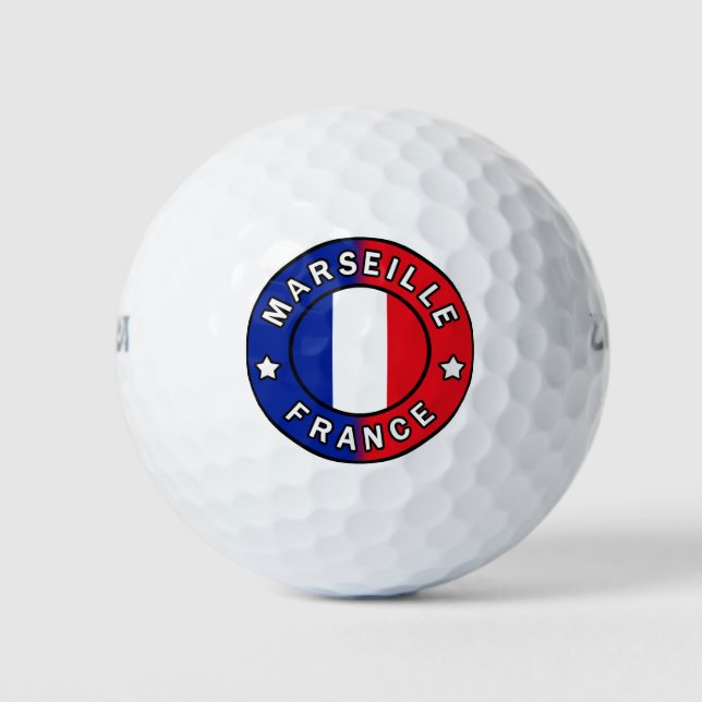 Balles De Golf Marseille France (Devant)