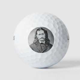 Balles De Golf Marshal Wild Bill Hickok Old West Gunfighter