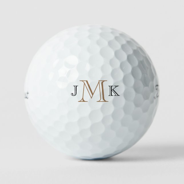 Balles De Golf Masculine moderne Titleist Monogramme Pro VI (Recto)