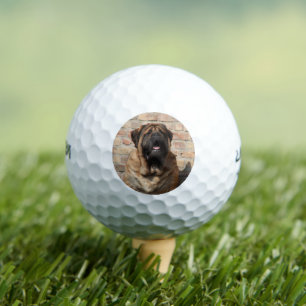 Balles De Golf Mastiff Dogue de Bordeaux Fête des Pères