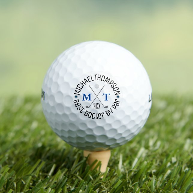 Balles De Golf Médecin par par personnalisation (T-shirt Insitu)