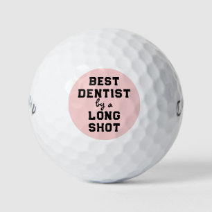 Balles De Golf Meilleur Cadeau de Dentiste