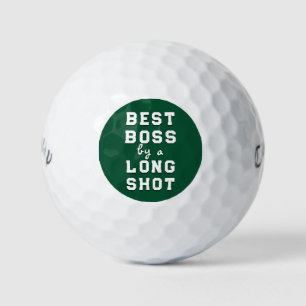 Balles De Golf Meilleur Cadeau pour le Patron
