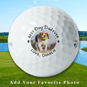 Balles De Golf Meilleur chien moderne DAD Jamais Personnalisé Ani