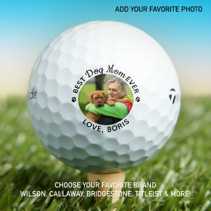 Balles De Golf Meilleur CHIEN MOM Jamais Personnalisé Animaux de 