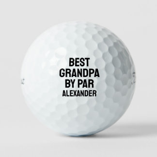 Balles De Golf Meilleur Grand-Père De la part de Par Bonne Fête d