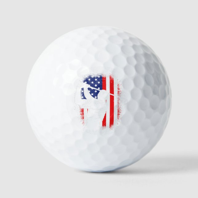 Balles De Golf Meilleur GRANDSON Par Par Golfer Golfing (Recto)