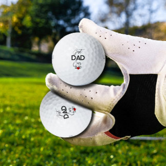 Balles De Golf Meilleur papa Jour des pères cadeau tendance indiv