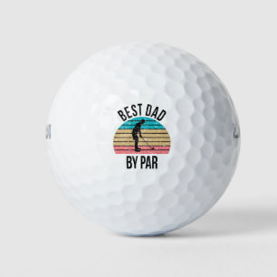 Balles De Golf Meilleur Papa Par Par Funny Golf Pun Cadeau Pour P