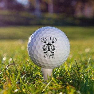 Balles De Golf Meilleur papa par Par Photo Cadeau du Père