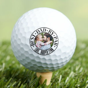 Balles De Golf Meilleur Papa Par Photo Par