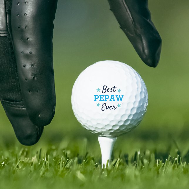Balles De Golf Meilleur Pepaw jamais | Grand-père Fête des pères  (Créateur téléchargé)