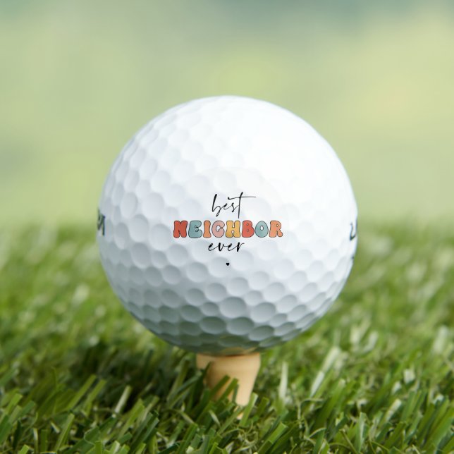 Balles De Golf Meilleur Voisin jamais mignon (T-shirt Insitu)