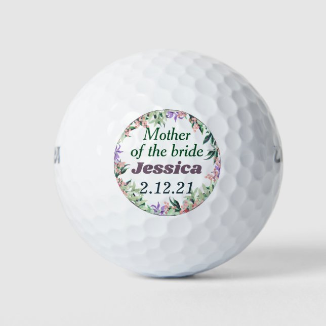 Balles De Golf Mère des boules de golf de la mariée customisée (Devant)