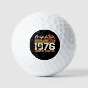 Balles De Golf Millésime Année Personnalisée Édition Limitée 1976