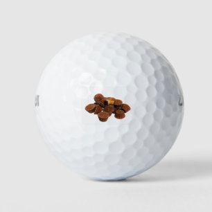 Balles De Golf Mini traitements au chocolat et à l'arachide