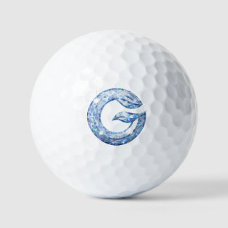 Balles De Golf Minimalist Abstract Letter G – Modern Geometric De