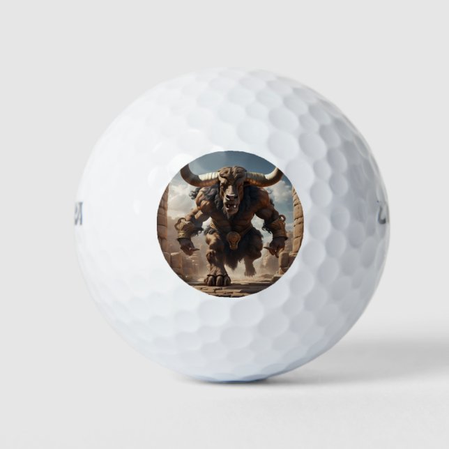 Balles De Golf Minotaure (Devant)
