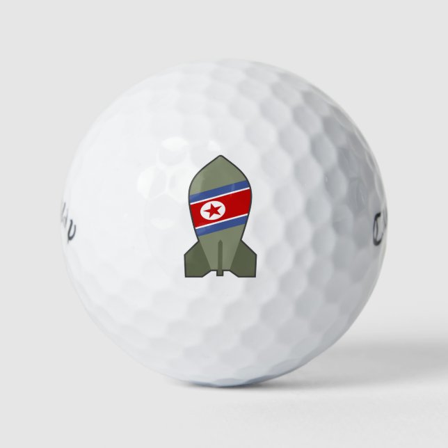Balles De Golf Missile nord-coréen (Devant)