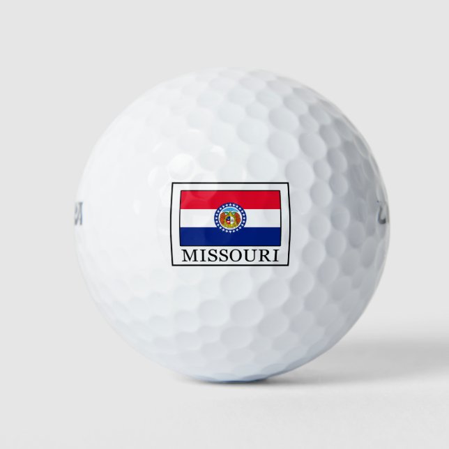 Balles De Golf Missouri (Devant)