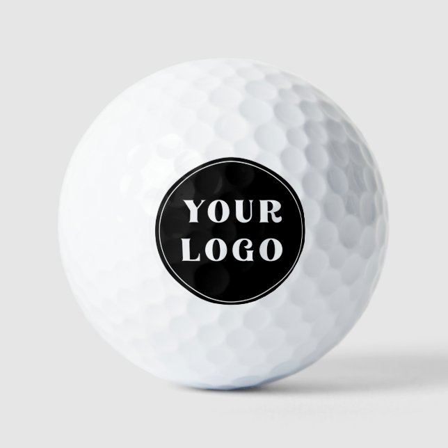 Balles De Golf Moderne, élégant, élégant et personnalisable (Recto)