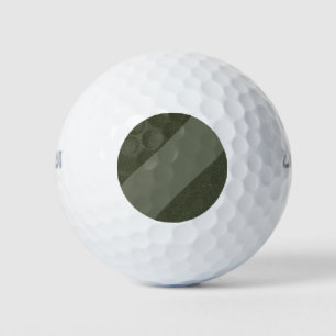 Balles De Golf Moderne Moss Green Boules de golf personnalisées