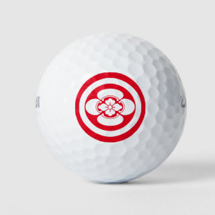 Balles De Golf Mokko dans un cercle