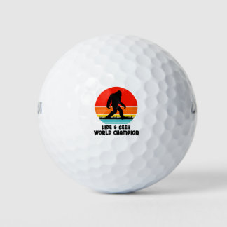 Balles De Golf Monde Big Pied Cacher et chercher
