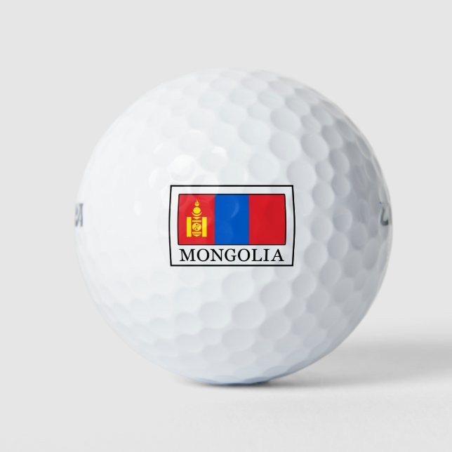 Balles De Golf Mongolie (Devant)