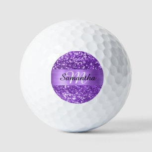 Balles De Golf Monogramme à huile à Parties scintillant brillante