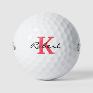 Balles De Golf Monogramme personnalisé #callaway pour les pères