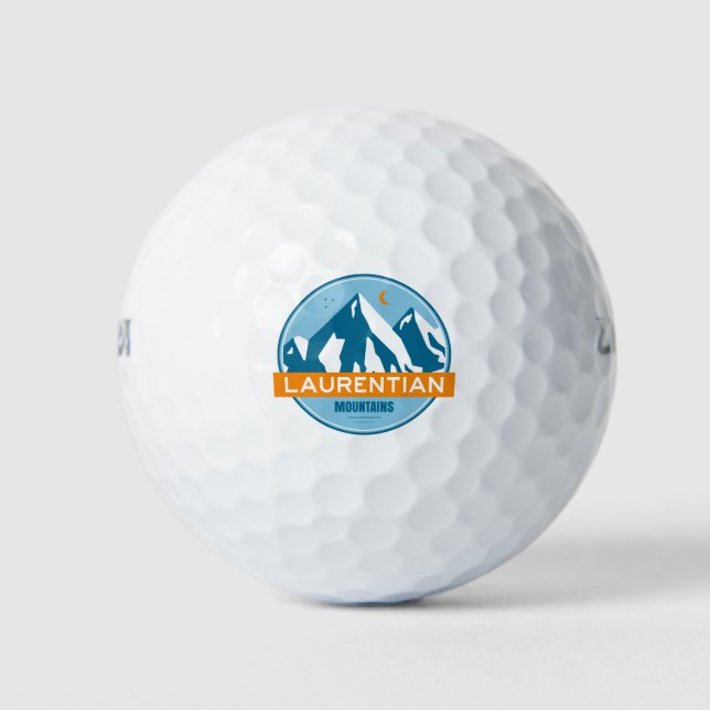 Balles De Golf Montagnes Laurentides Québec Canada (Devant)
