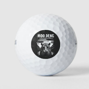 Balles De Golf Moo Deng Baby Pygmy Hippo Aliens OVNI