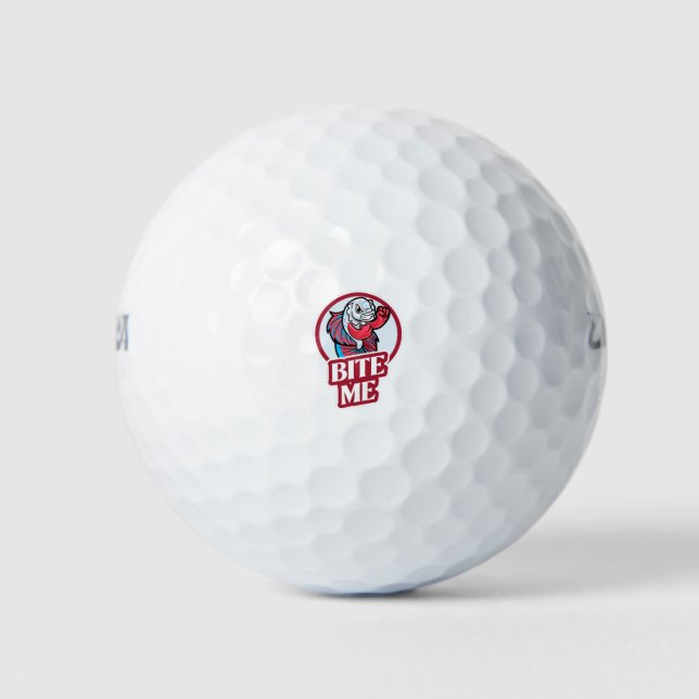 Balles De Golf Mords Moi (Devant)