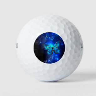 Balles De Golf Morpho Butterfly in the Dark Background