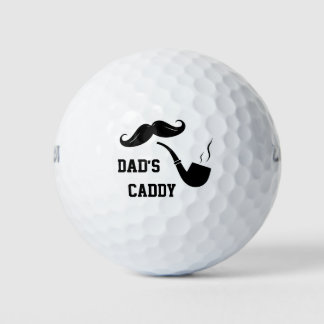 Balles De Golf Motif de barbe et de tuyau